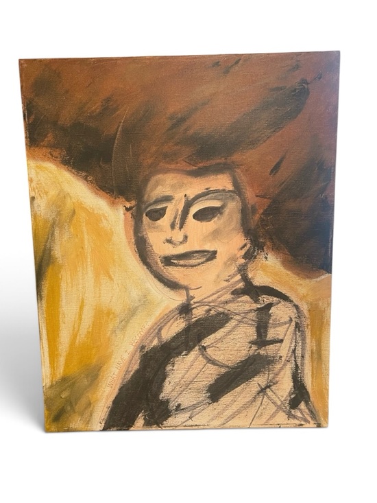 Hand Crafted Other - Original Abstract Acrylic On Canvas Painting